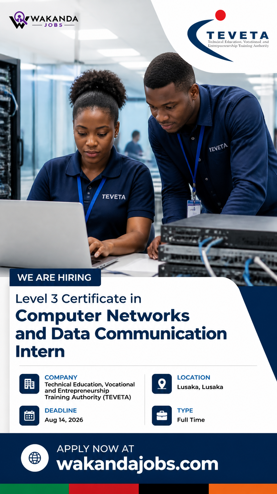 Level 3 Certificate in Computer Networks and Data Communication Intern