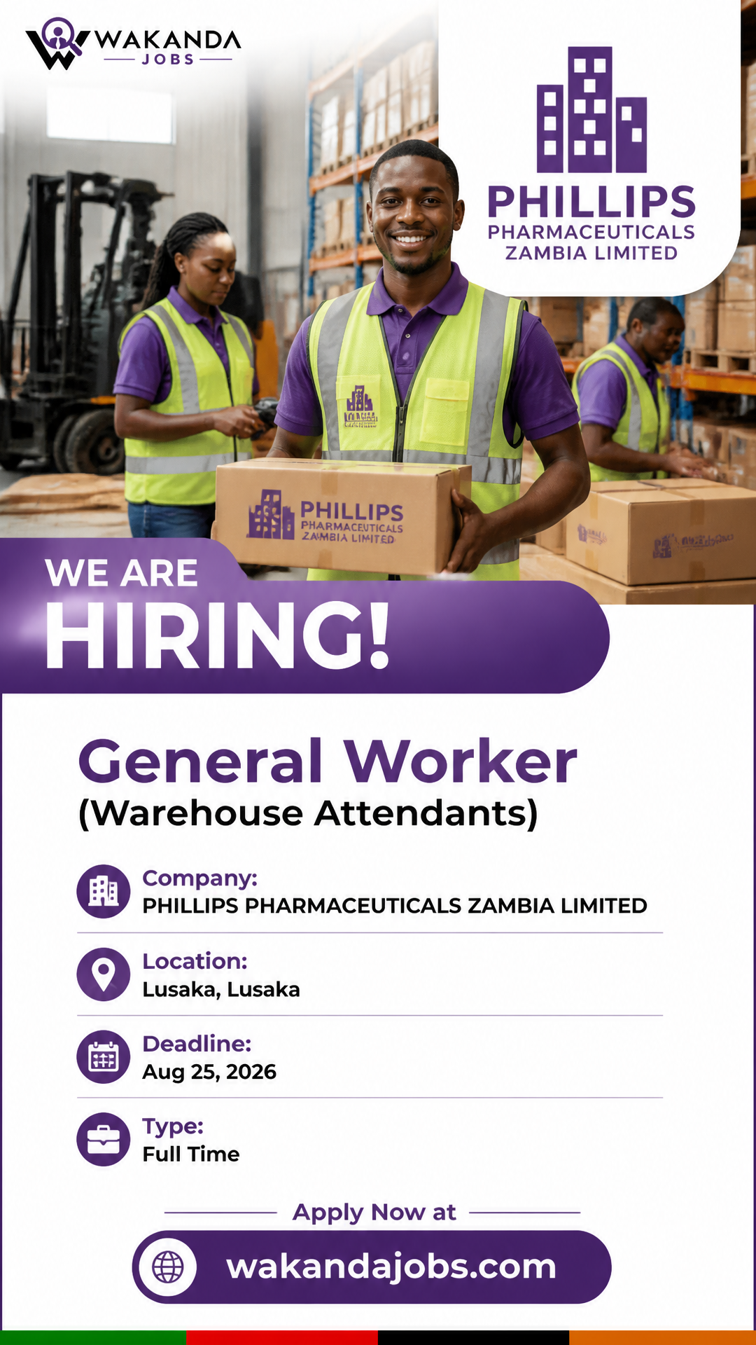 General Worker (Warehouse Attendants)
