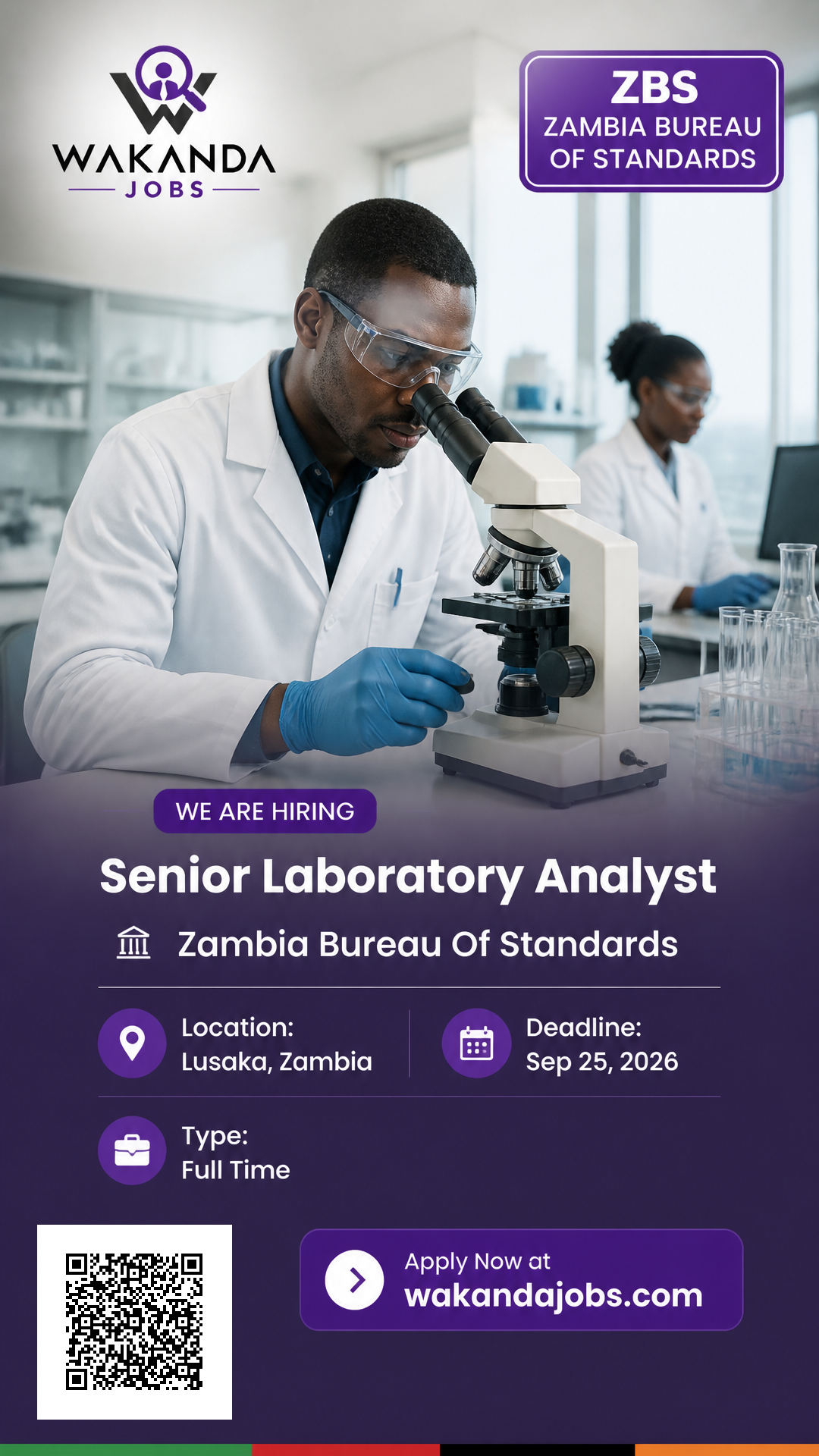Senior Laboratory Analyst