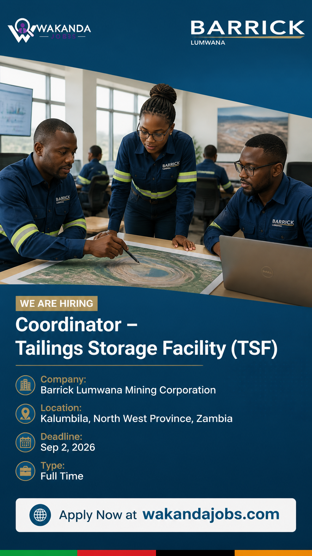 Coordinator – Tailings Storage Facility (TSF)