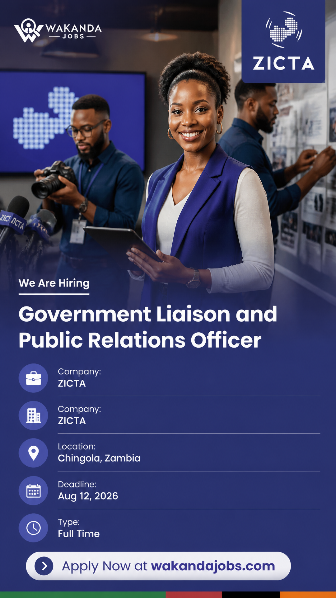 Government Liaison and Public Relations Officer