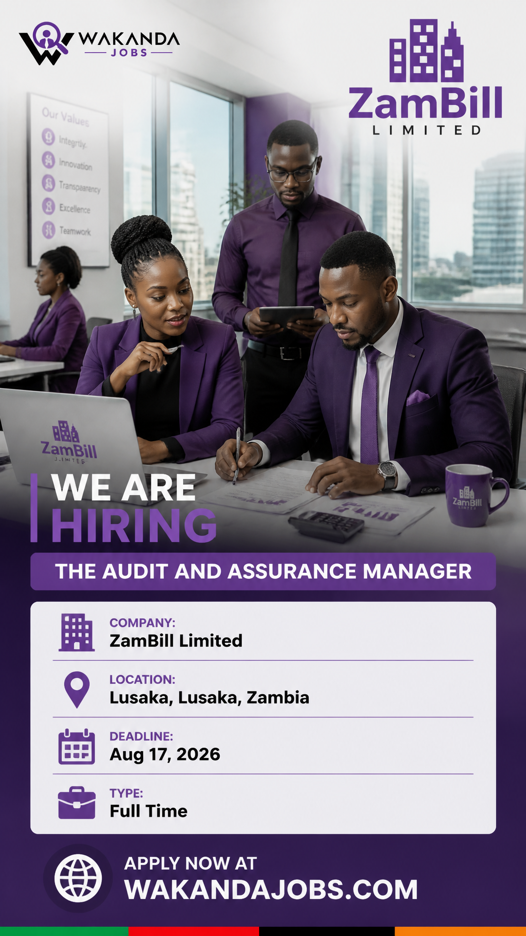 The Audit and Assurance Manager