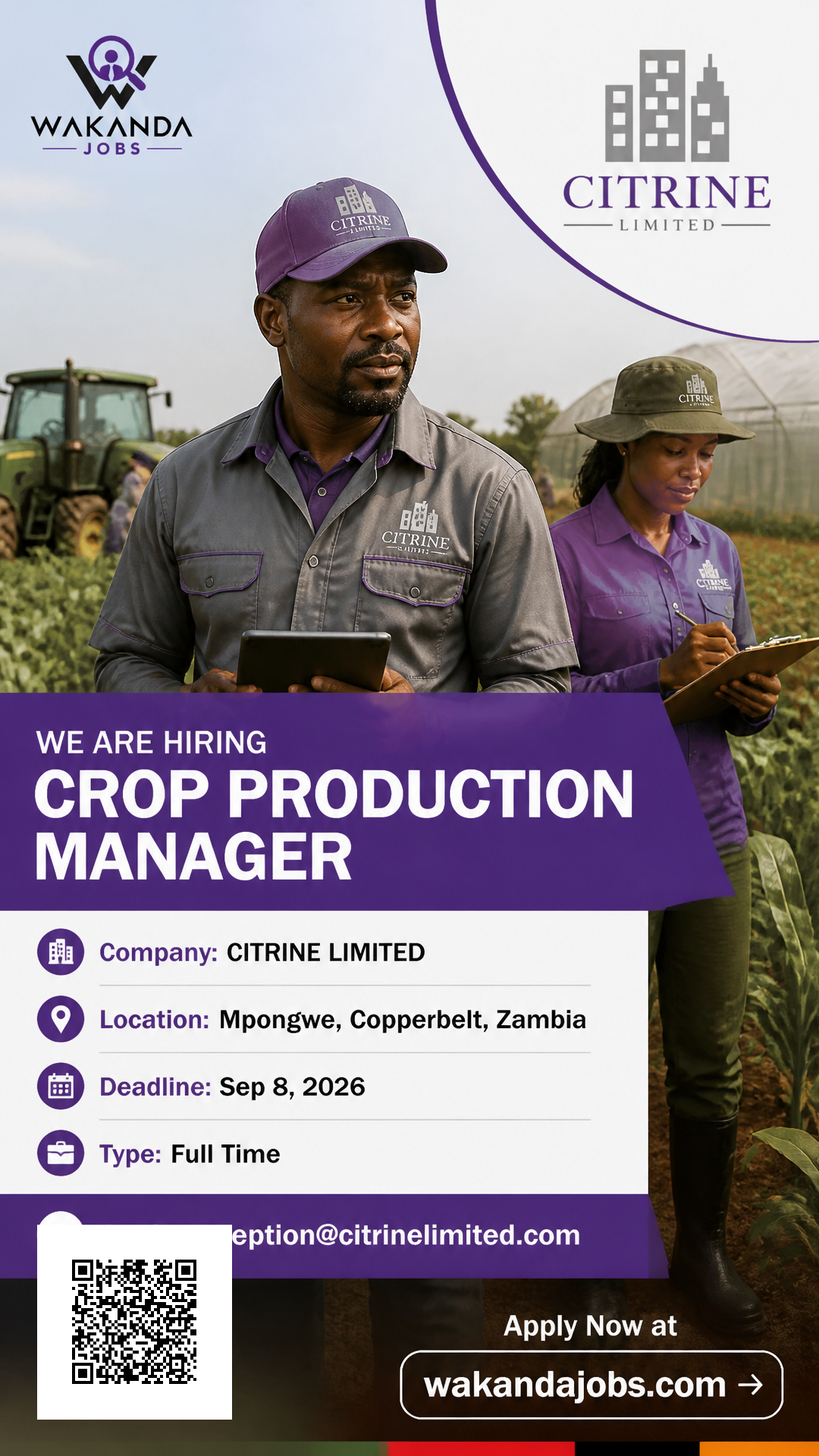 CROP PRODUCTION MANAGER