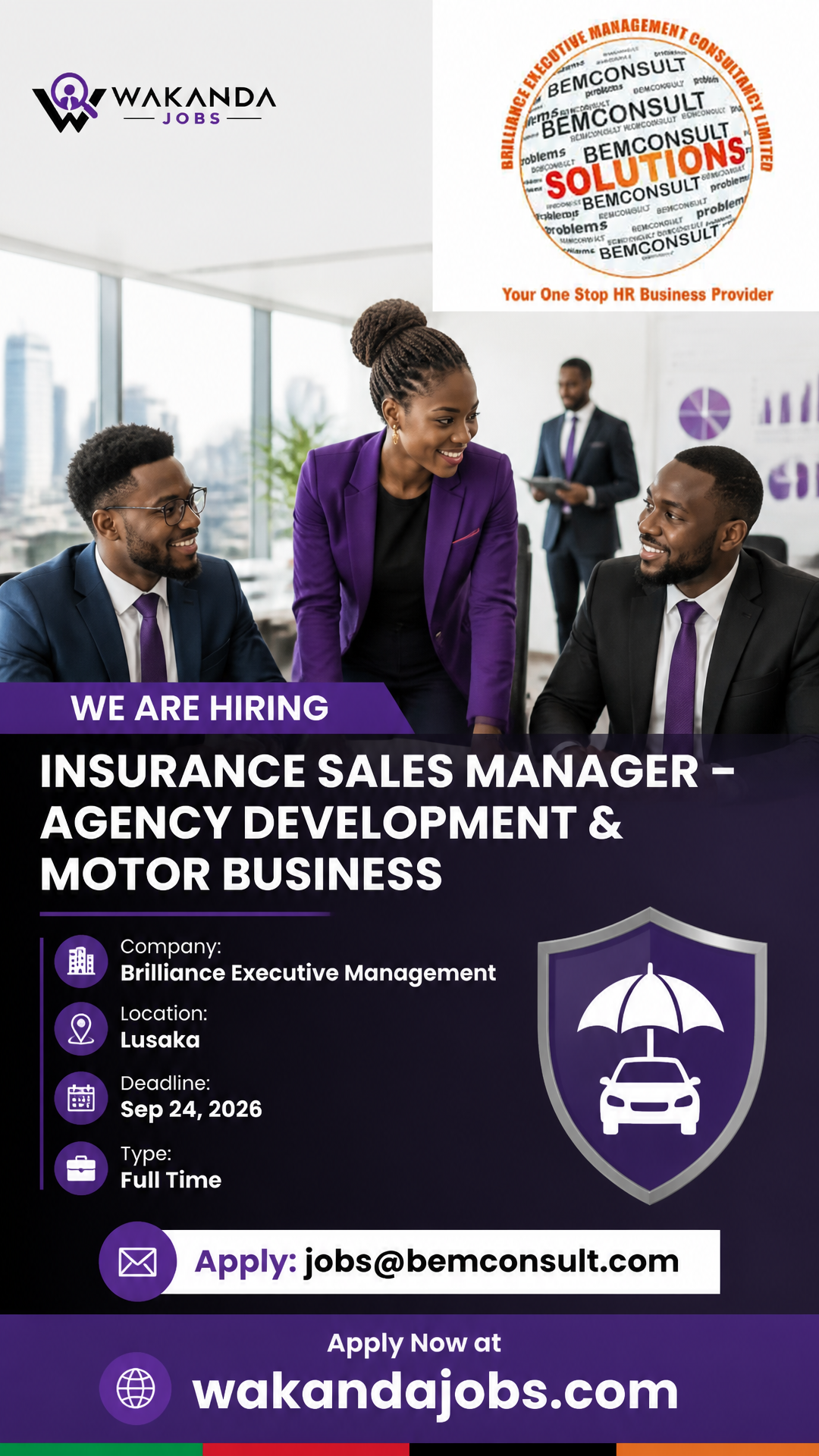 Insurance Sales Manager