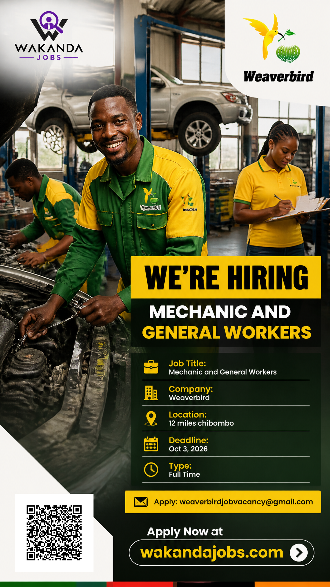 Mechanic and General Workers