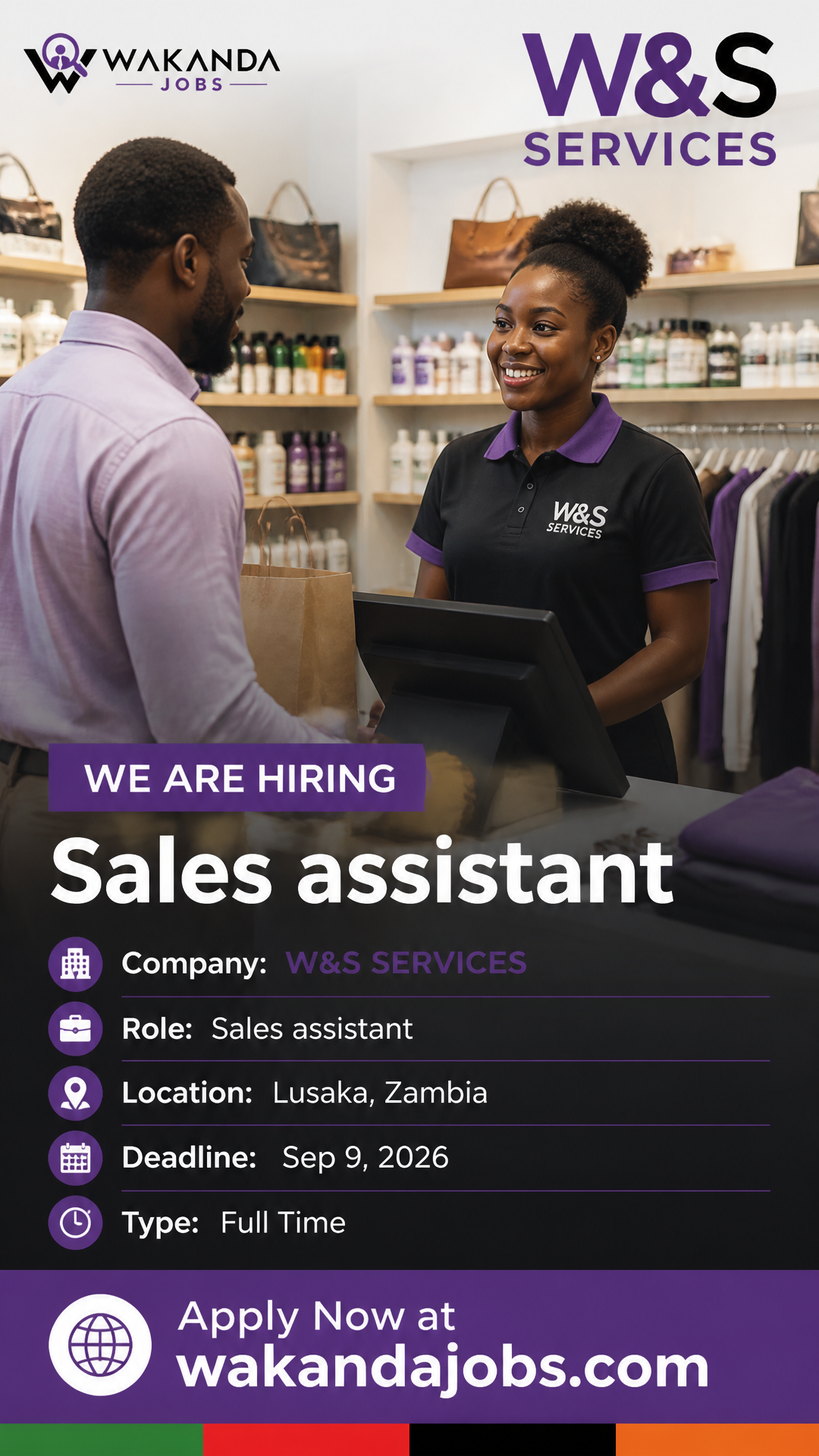 Sales assistant