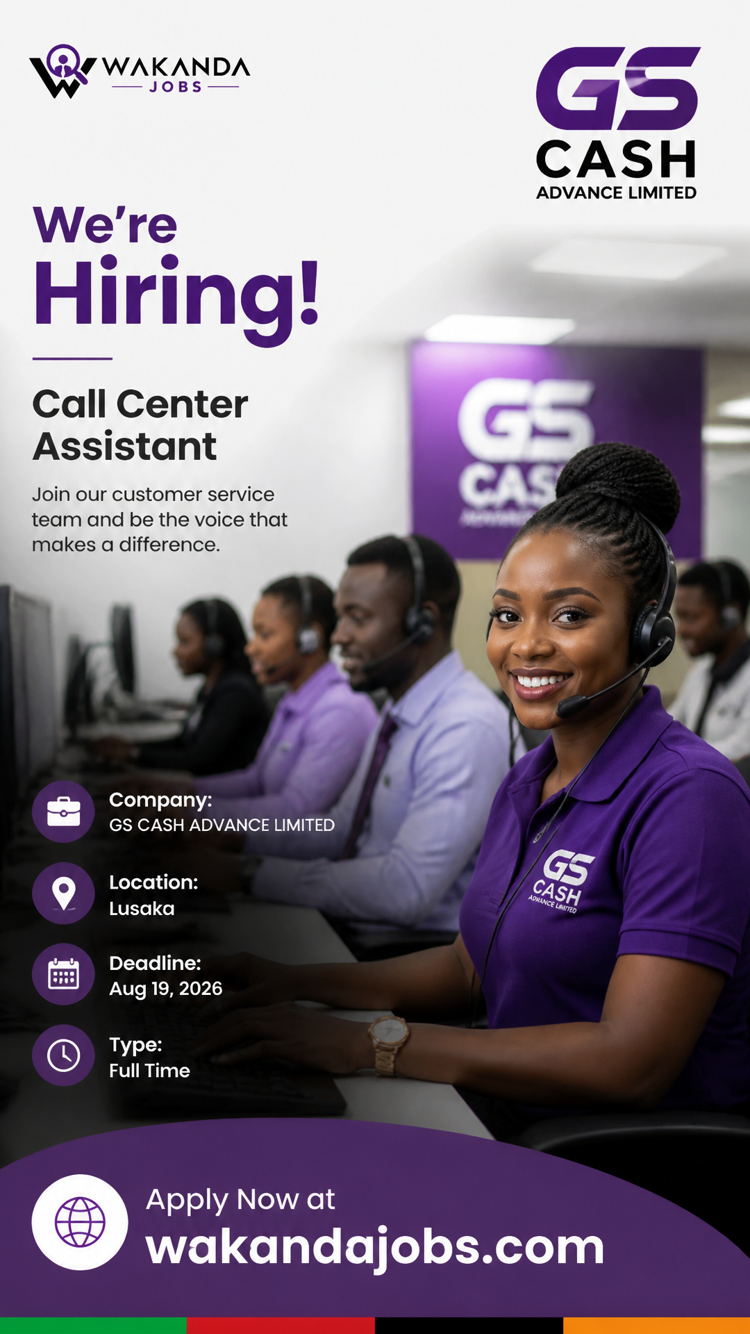 Call Center Assistant