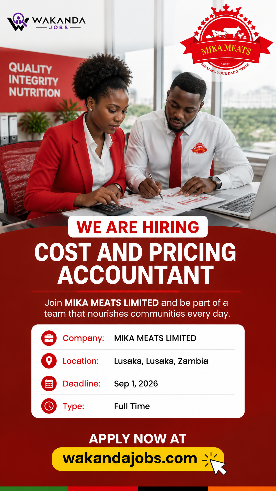 Cost and Pricing Accountant
