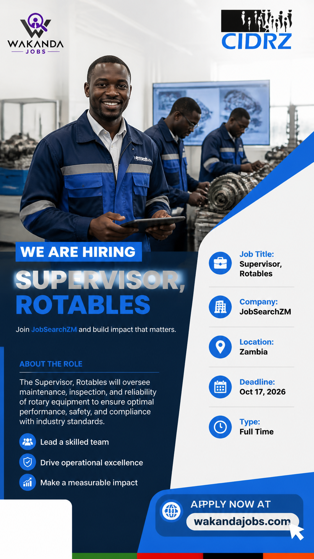 Supervisor, Rotables
